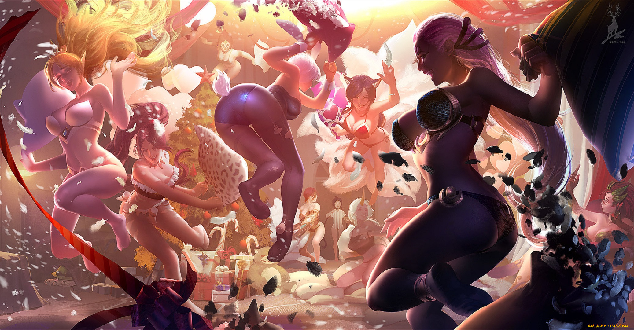  , league of legends, , janna, nidalee, riven, diana, ahri, zyra, soraka, akali, vi, evelynn